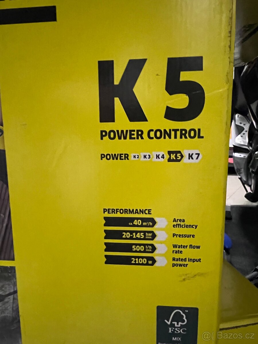 Vysokotlaký čistič Kärcher K 5 Power Control - 10