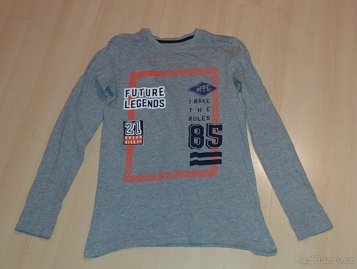 Dětské triko, tričko vel.158-164 s dlouhým rukávem - 10