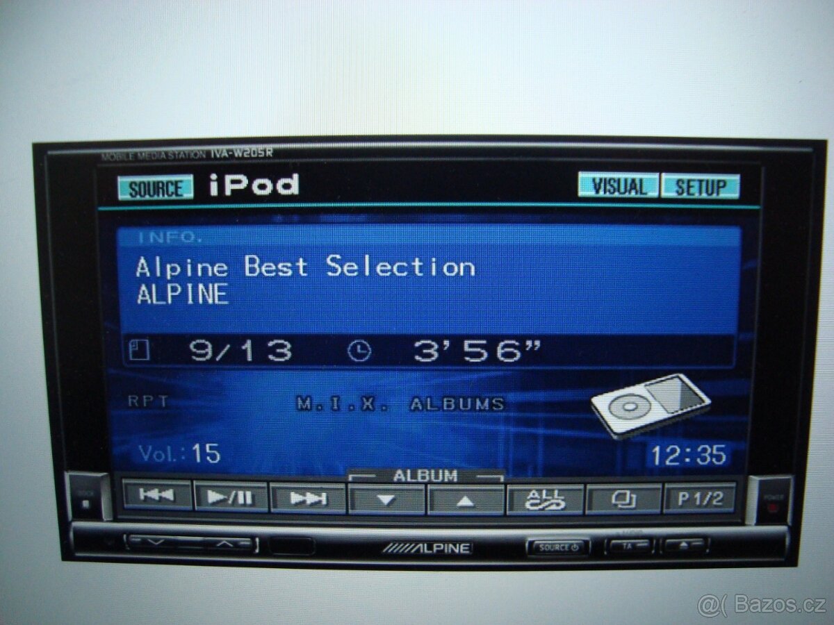 Autorádio Alpine W 205 R na CD - 10