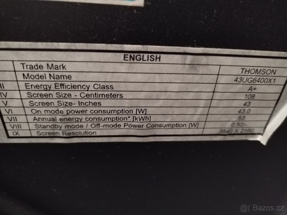 Thomson 43UG6400 LED TV 4K - 10