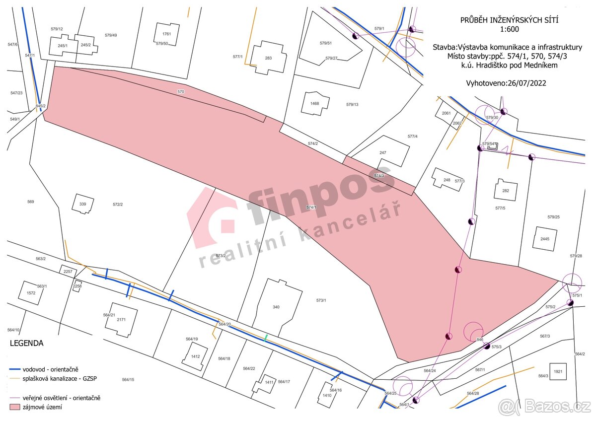 Prodej stavebního pozemku 8180 m² - 10