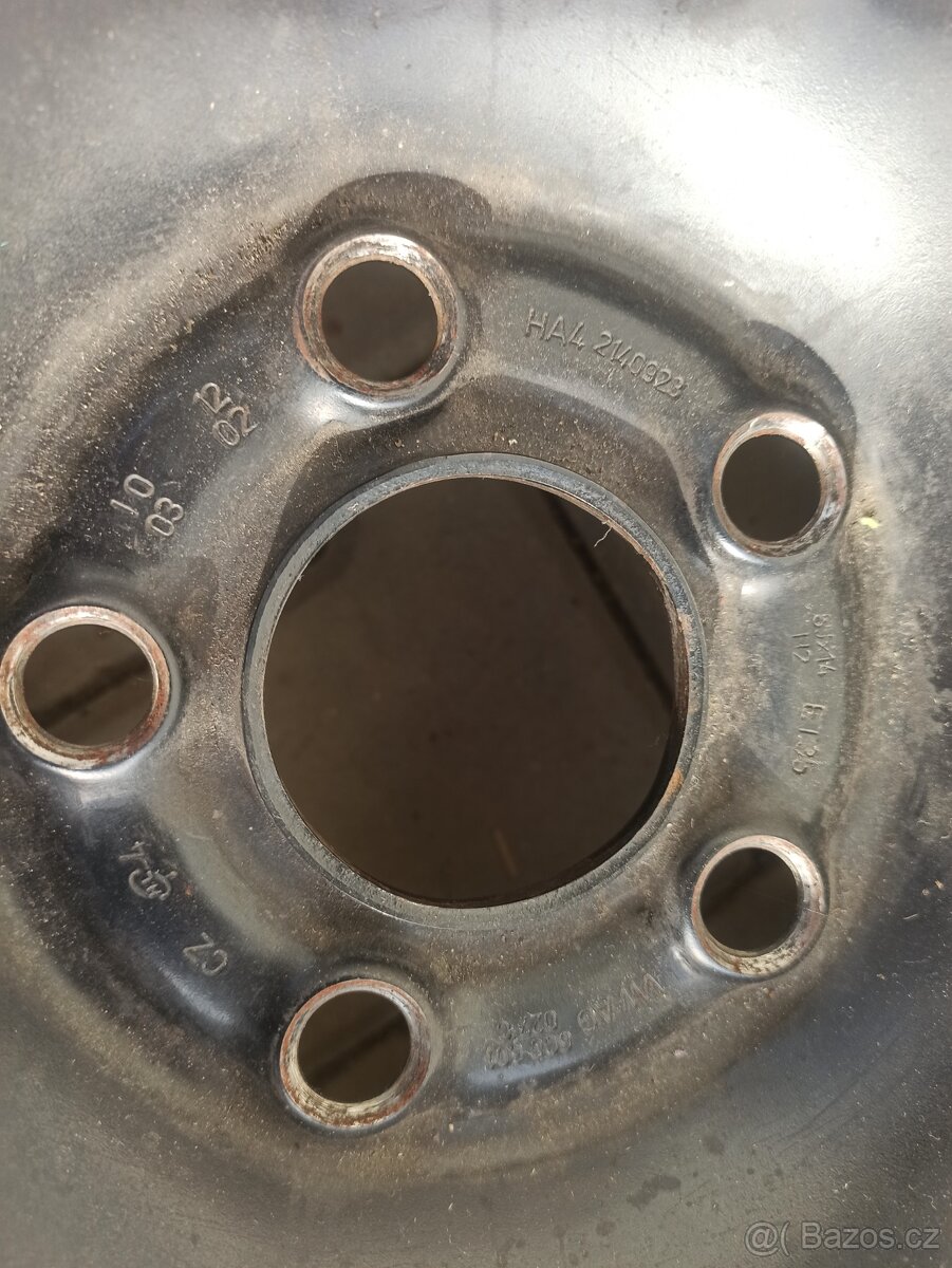 ŠKODA FABIA DISKY 5Jx14 ET35 - 2 sady - 10