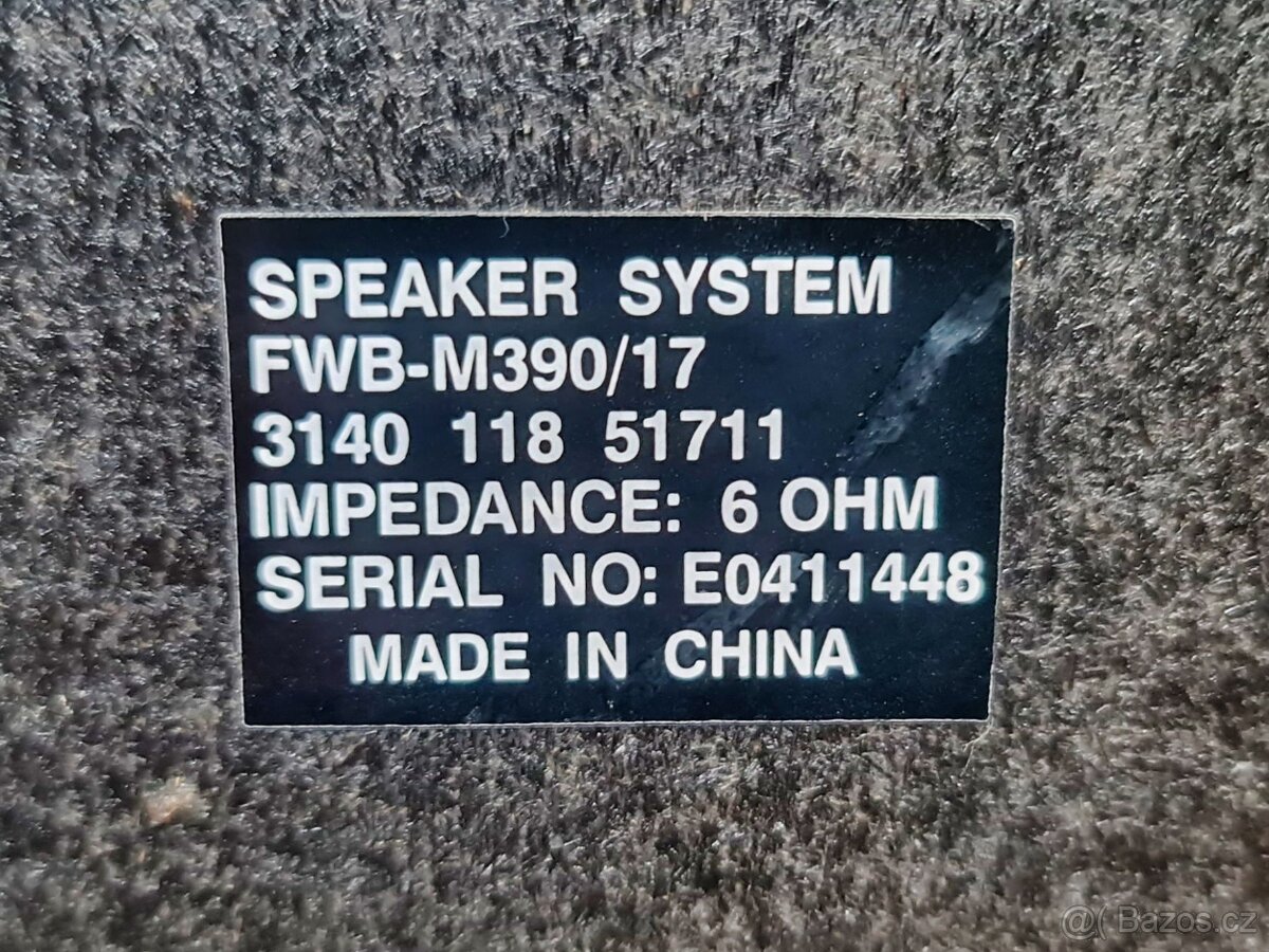 Mini věž Philips FWM390, MP3 - 10