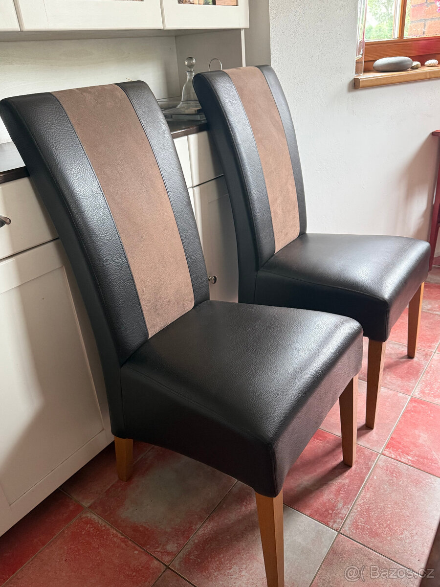 Jídelní židle Vintage vysoká moderní - 2 kusy - 10