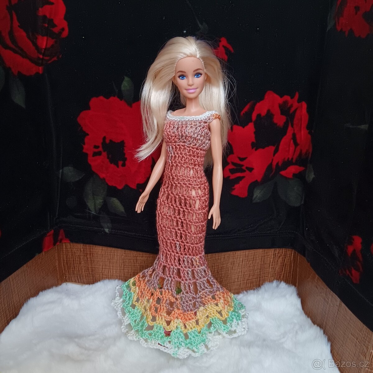 dlouhé šaty pro panenku - 10