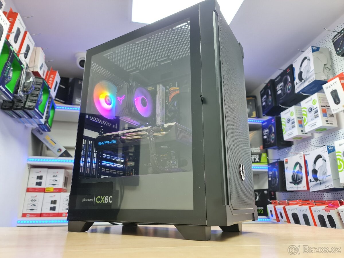 Herní PC – INTEL I5-7500|32GB|480GB M.2 SSD|RX 580XFX|WIN11 - 10