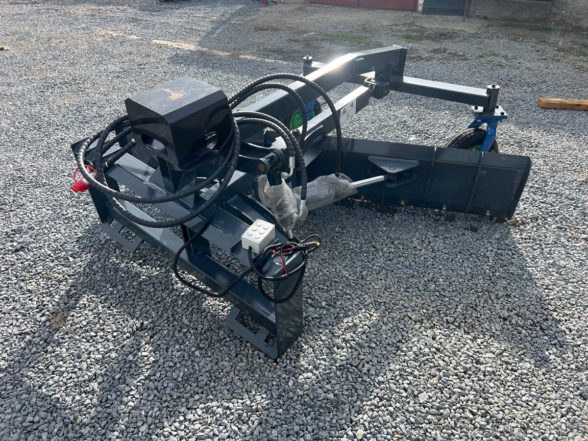 grejdr noví na smykový nakladač ovládání elektrické 12 v - 10