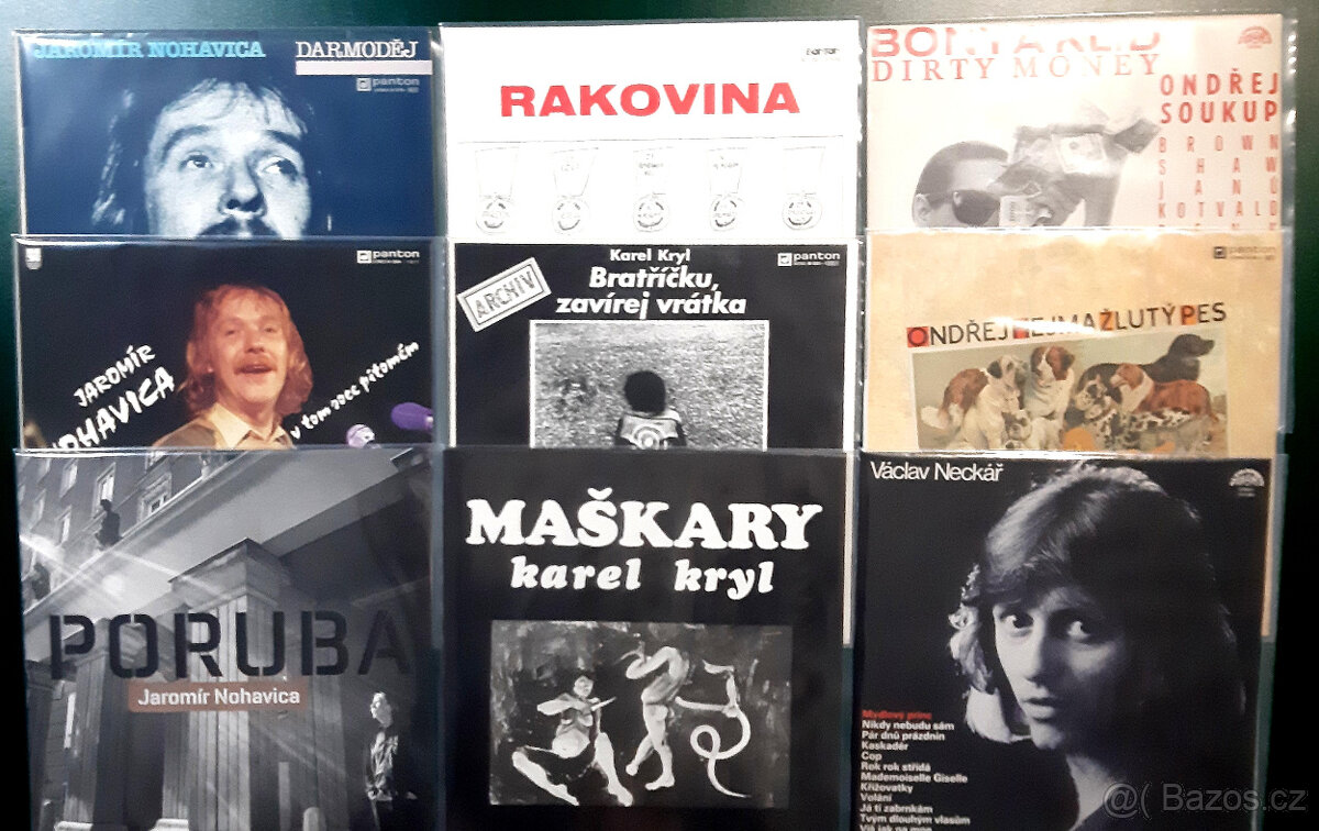 Prodám svou sbírku gramofonových desek - 59,54 - 10