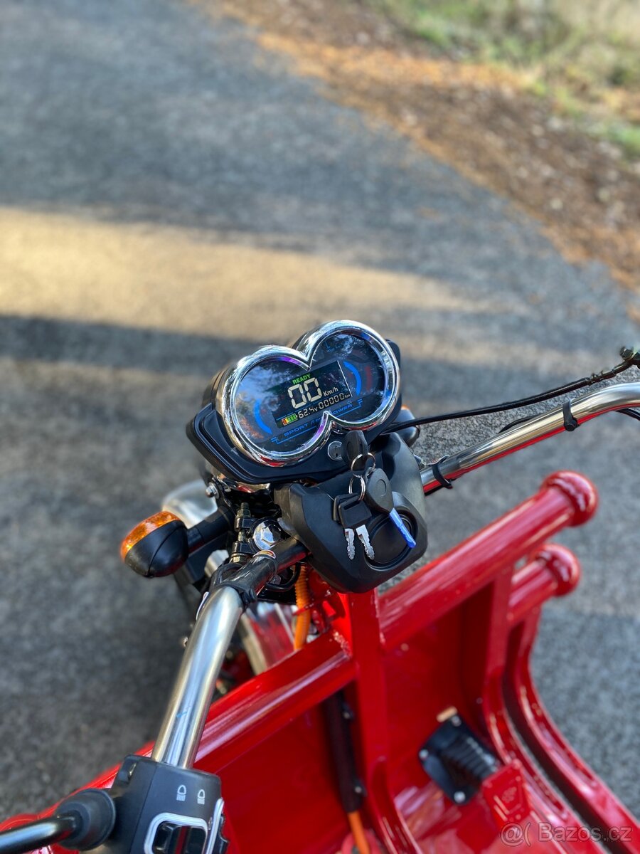 Elektro Pracovní Tříkolka - Tuk Tuk | 600kg nosnost | 45km/h - 10