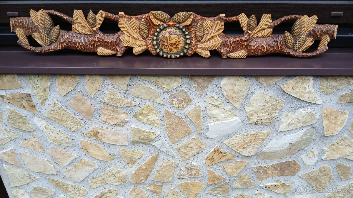 Vyřezávané konzole 4 kusy - 10