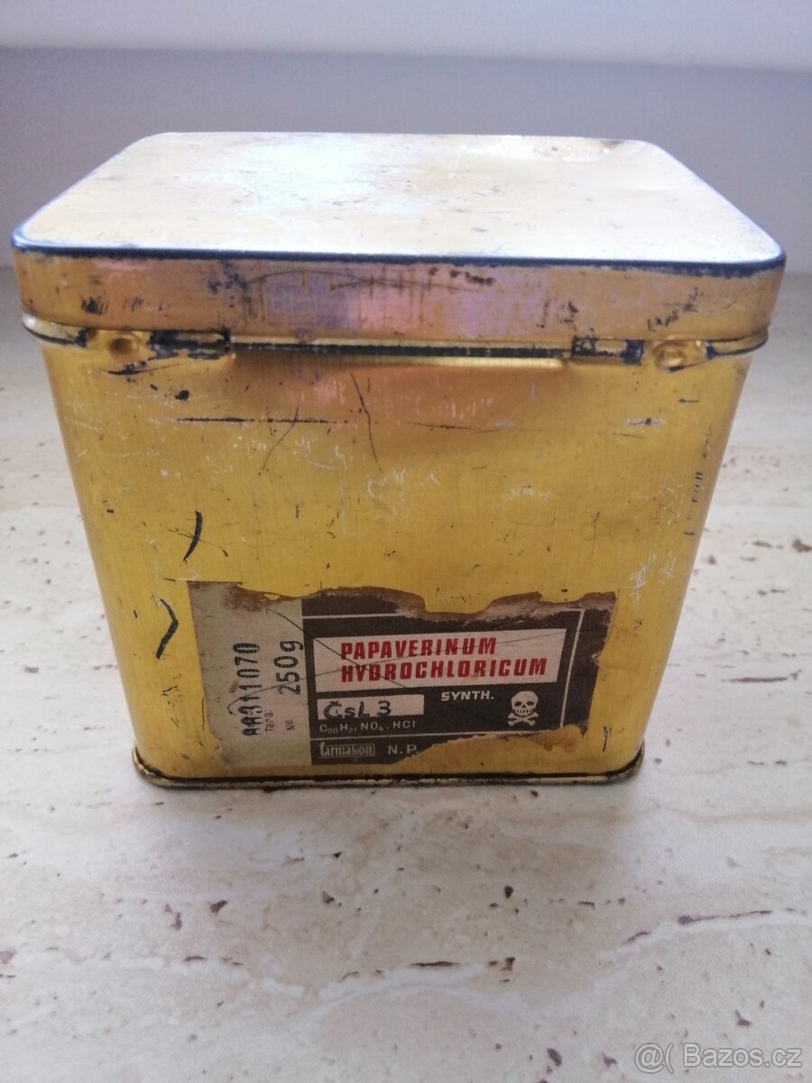 Staré plechové krabičky - 10