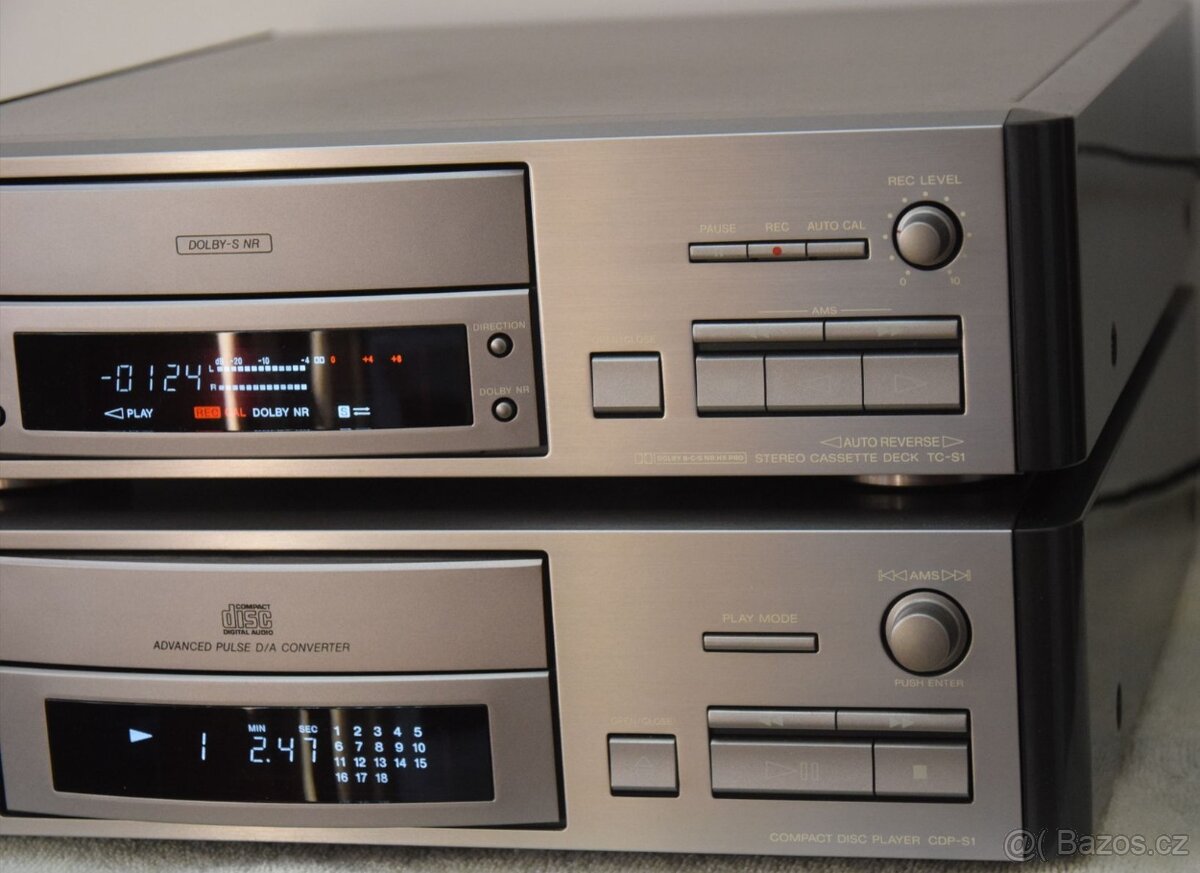 Tape deck SONY z řady SCALA, top midi,Dolby B,C,S,HX PRO - 10