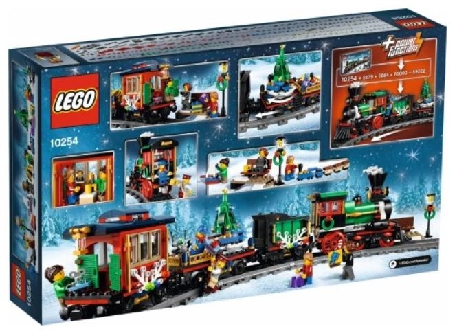 Nové LEGO 10254 Zimní sváteční vlak - 10