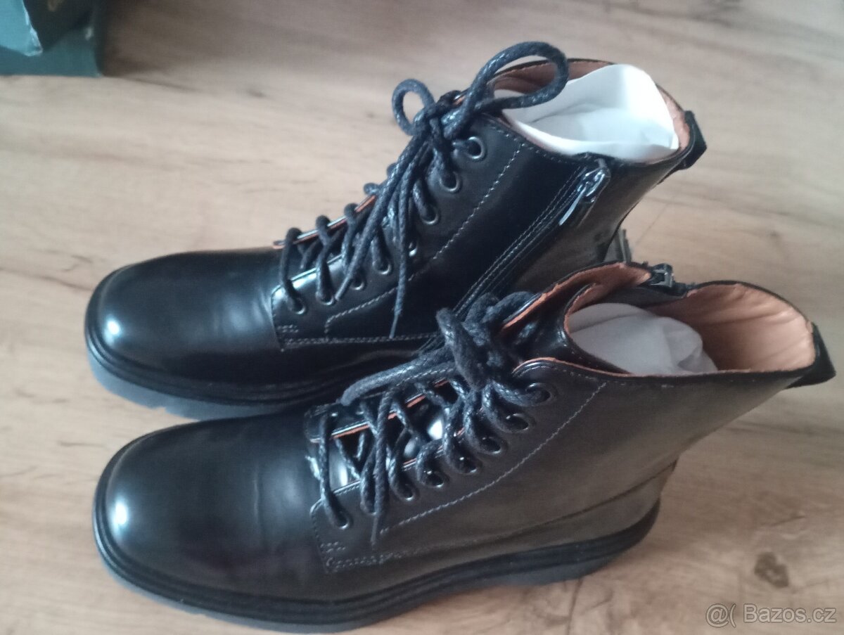 Dámské kožené nové boty, velikost 38, Gino Rossi - 10