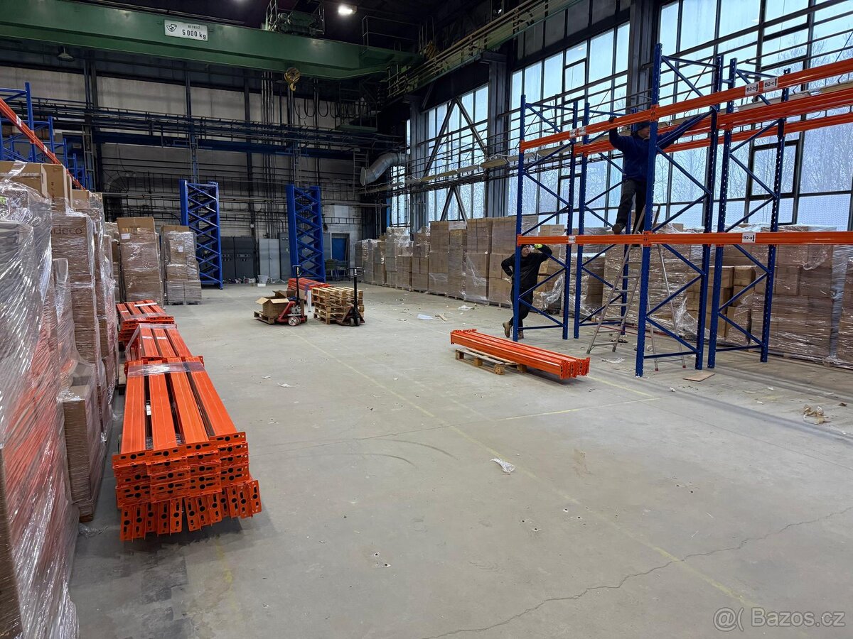 Paletové regály - Praha Čakovice LEVNĚ až na 360pal - 10