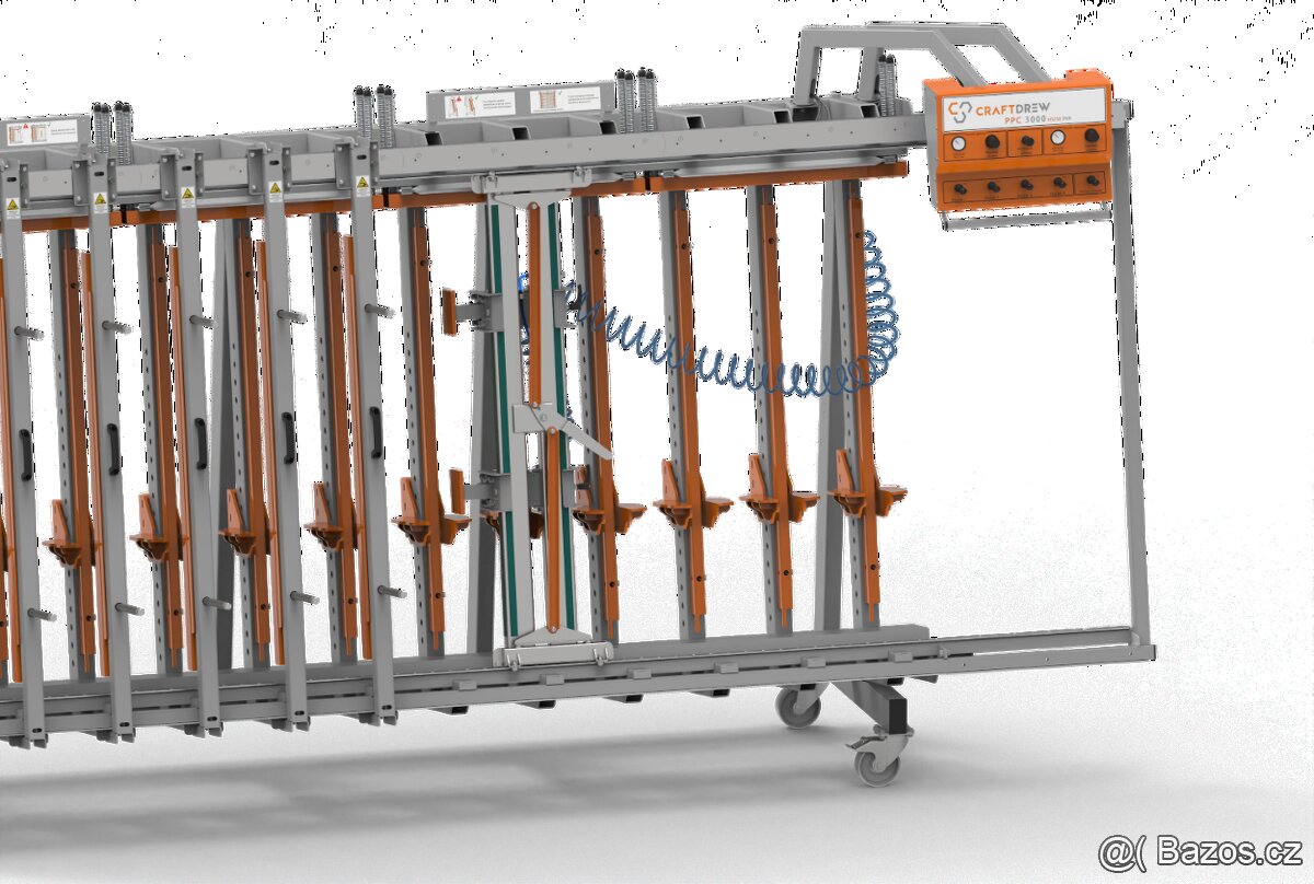 Pneumatický lis, Klížicí lis - 10