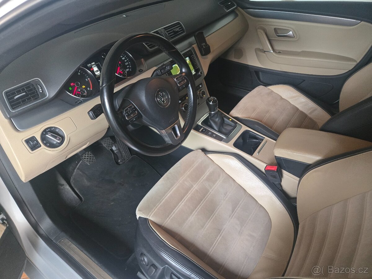 Volkswagen Passat CC 2,0TDi 130kW, BMT, DVD, TV, Kůže - 10