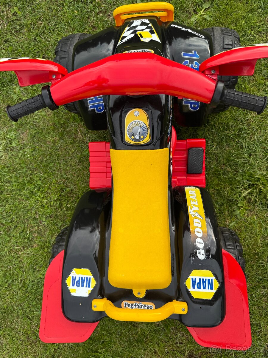 Peg Pérego dětská čtyřkolka elektrická - 10