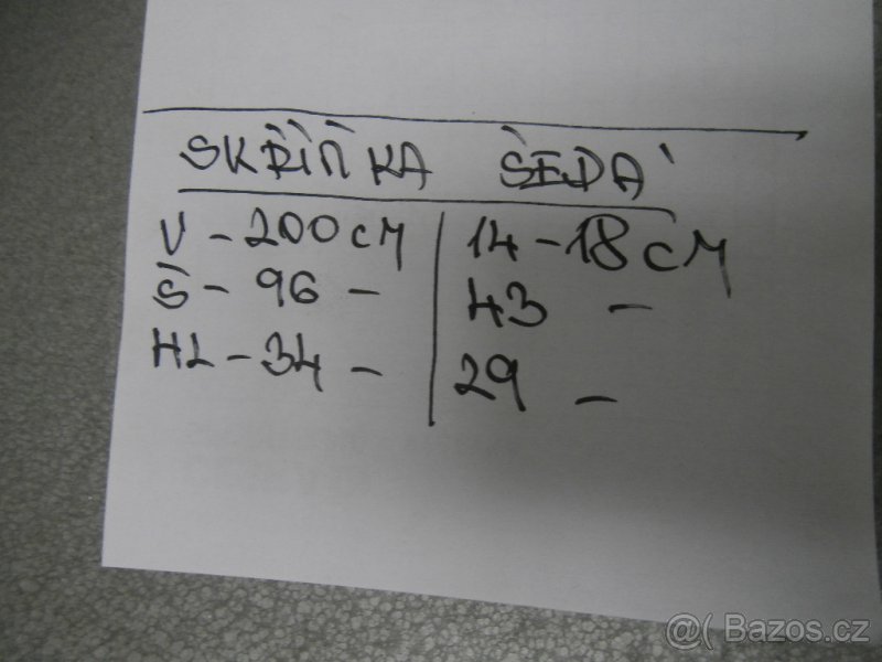 Skříň kovová dílenská se zásuvkami za 3.000 kč - 10