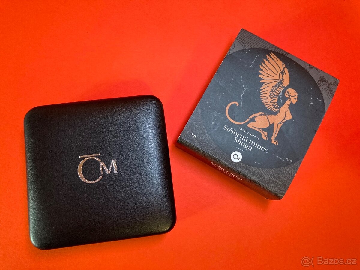 Stříbrná mince – Sfinga (Mythical Creatures – Sphinx) - 10