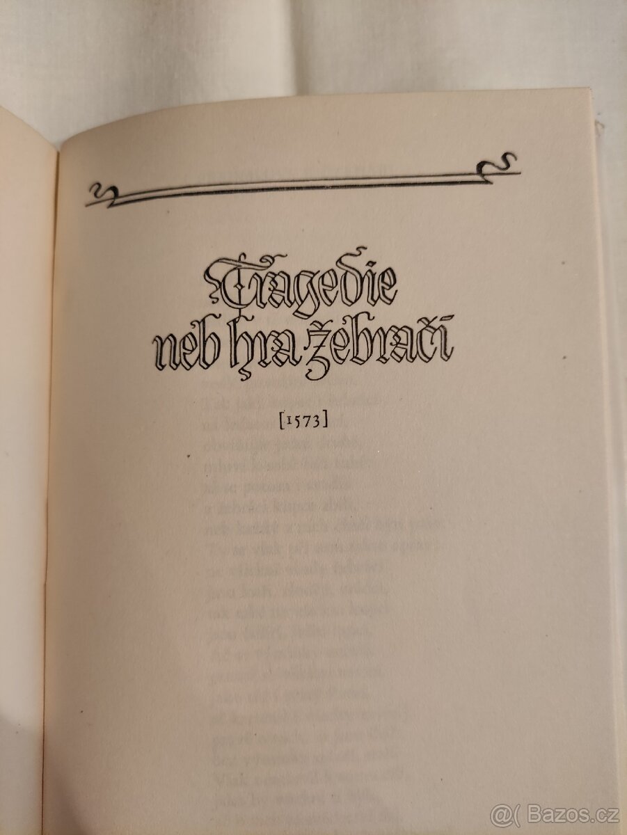 STAROČESKÉ DRAMA - Josef Hrabák - 10
