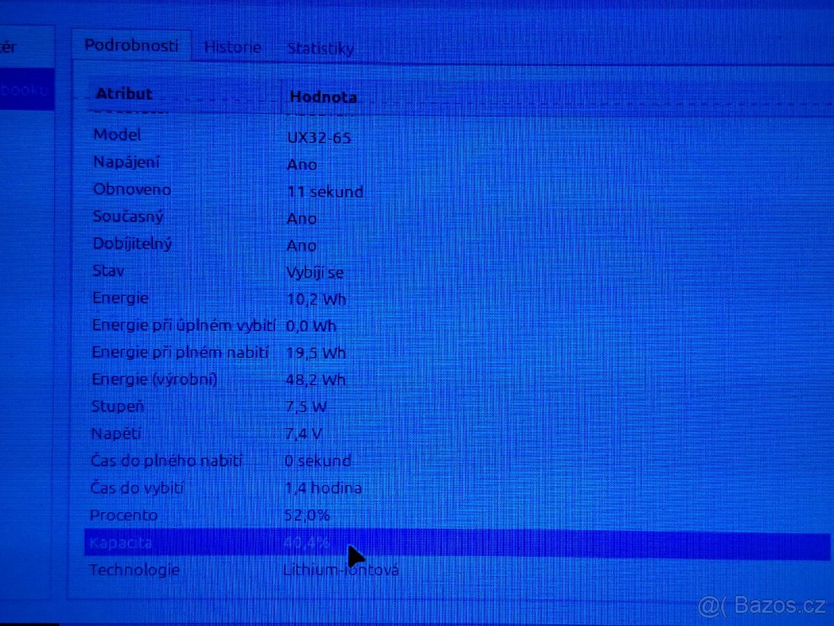 Notebook Asus Zenbook UX32A 6GB RAM 24GB SSD - 10