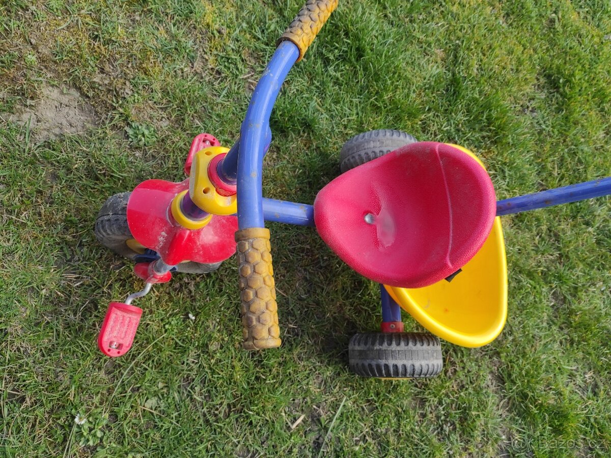 Tříkolka s vodící tyčí - 10