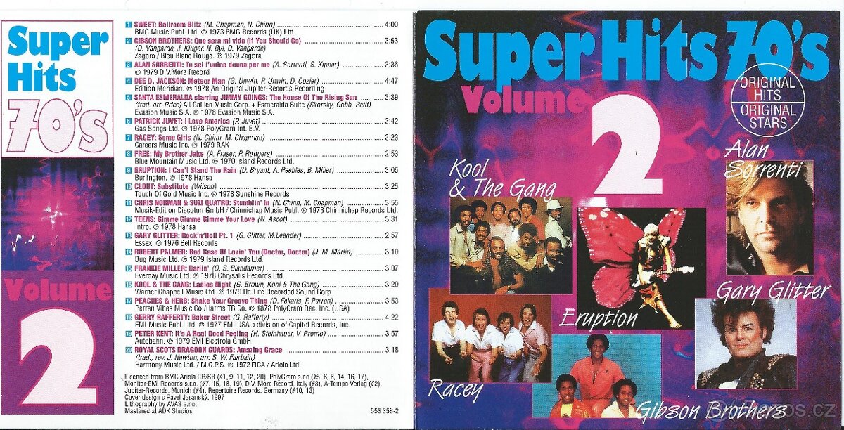 CD-PRODÁM VĚTŠÍ MNOŽSTVÍ ORIGINÁL CD 04/13 - 10