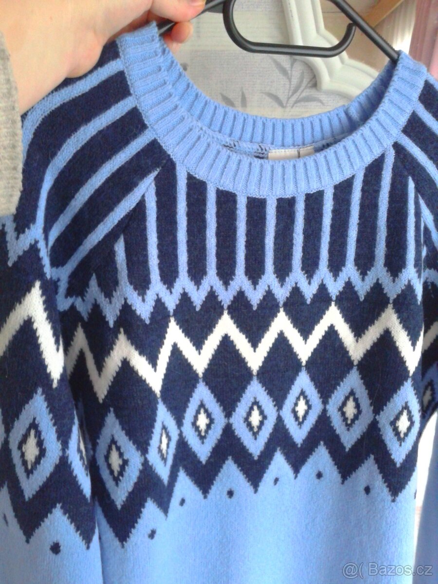 Teplé pletené šaty 44/46 - 10