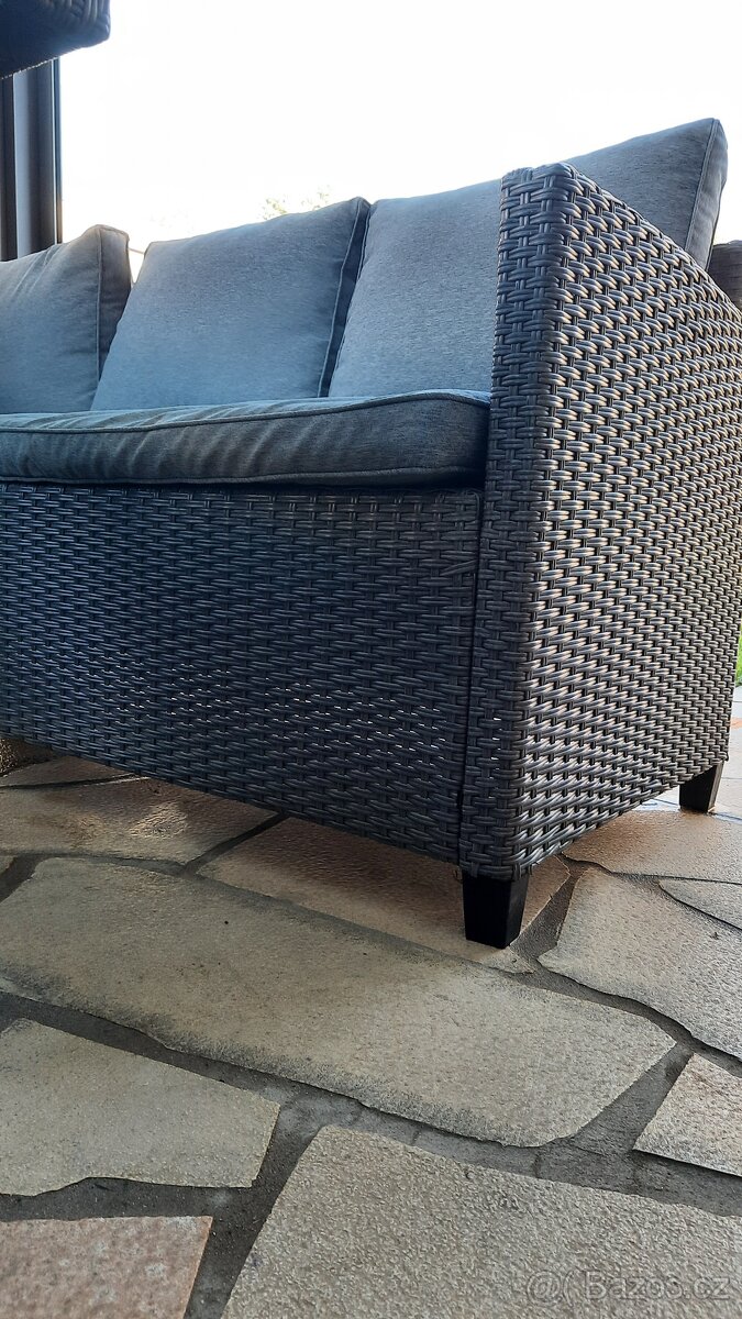 Relaxační Ratanová SESTAVA NA TERASU - 10