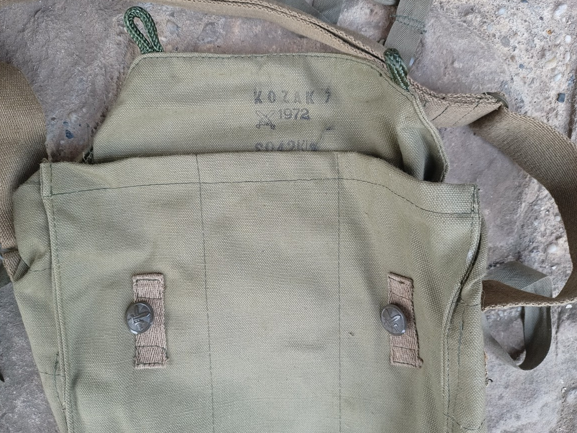 Malá polná vzor 60,brašna,vojenská,vojenský,sekera - 10