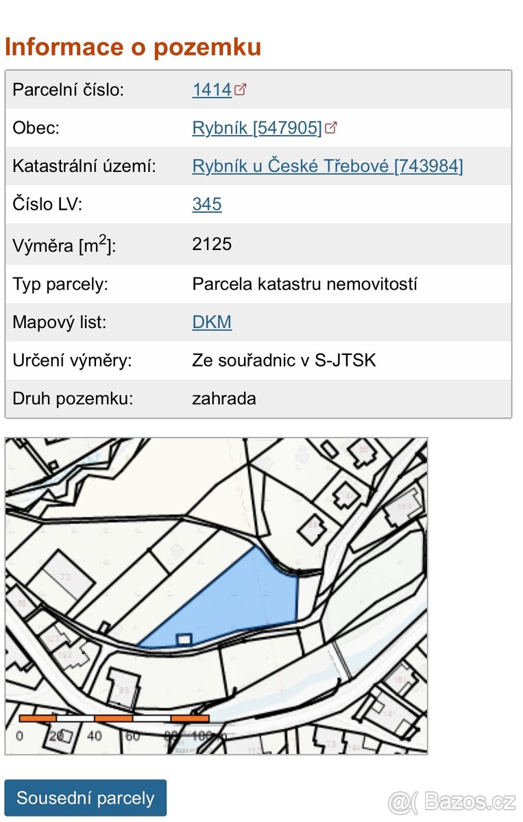 Stavební pozemek Rybník - 10