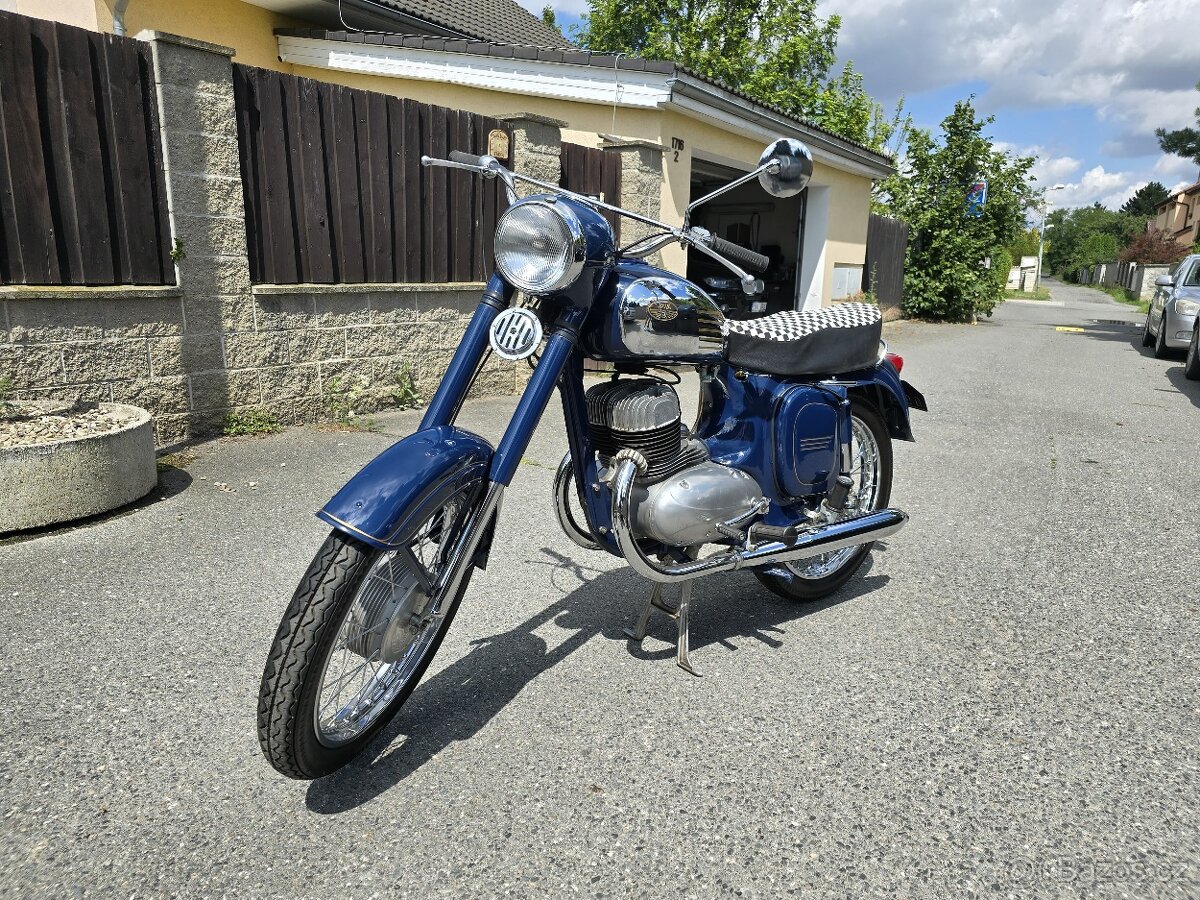 Jawa 350/361 Sport po profesionální renovaci,malá SPZ - 10
