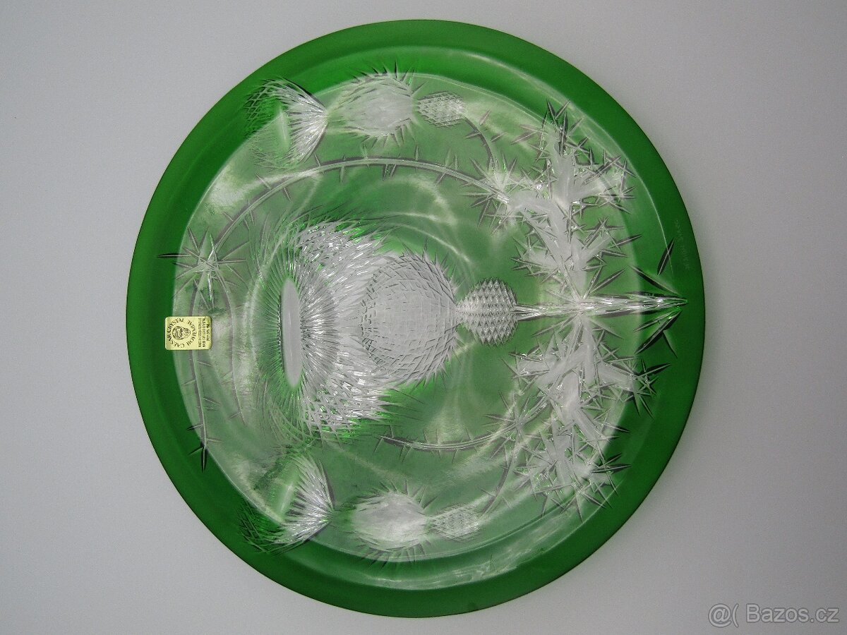 set ceasar crystal barevný křišťál dekor bodlák - 10