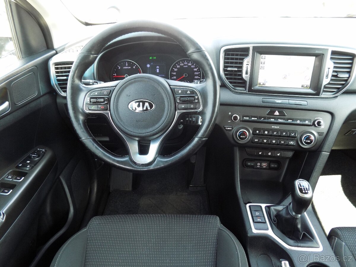 Kia Sportage 1.7 CRDi, NAVI, KAMERA, 1.majitel, serviska - 10