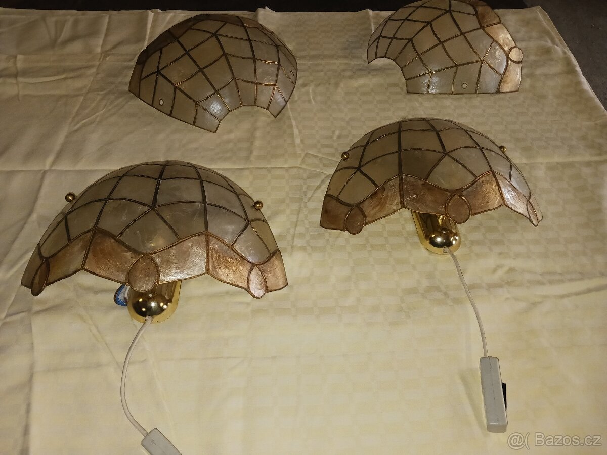 3 x Nástěnné lampičky styl Tiffany - 10