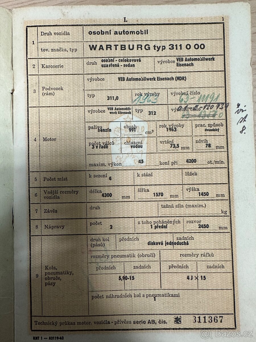 Wartburg 311 - 10