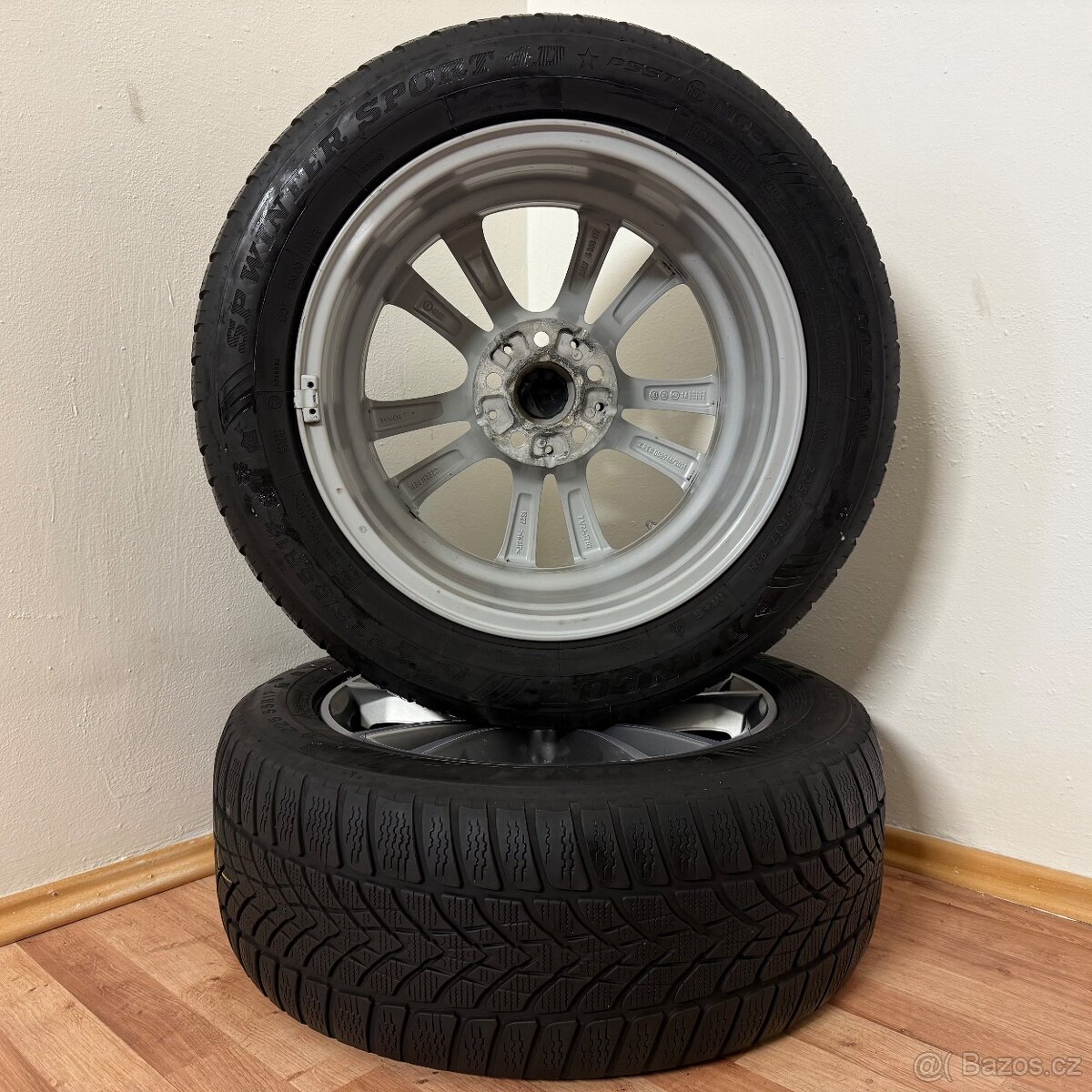 BMW 5 G30/G31 5x112 R17 ET27+ZIMNÍ 225/55R17 5/3mm - 10