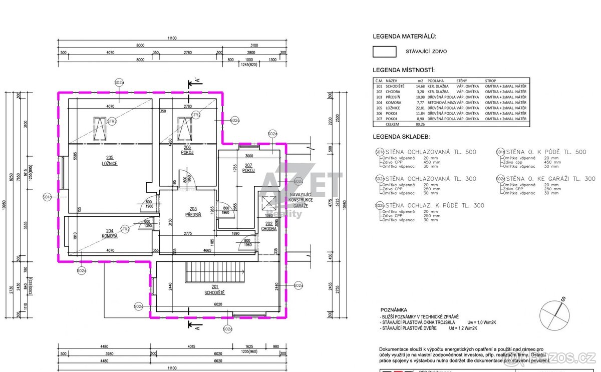 Rodinný dům 157m, pozemek 666, Bítov - 10