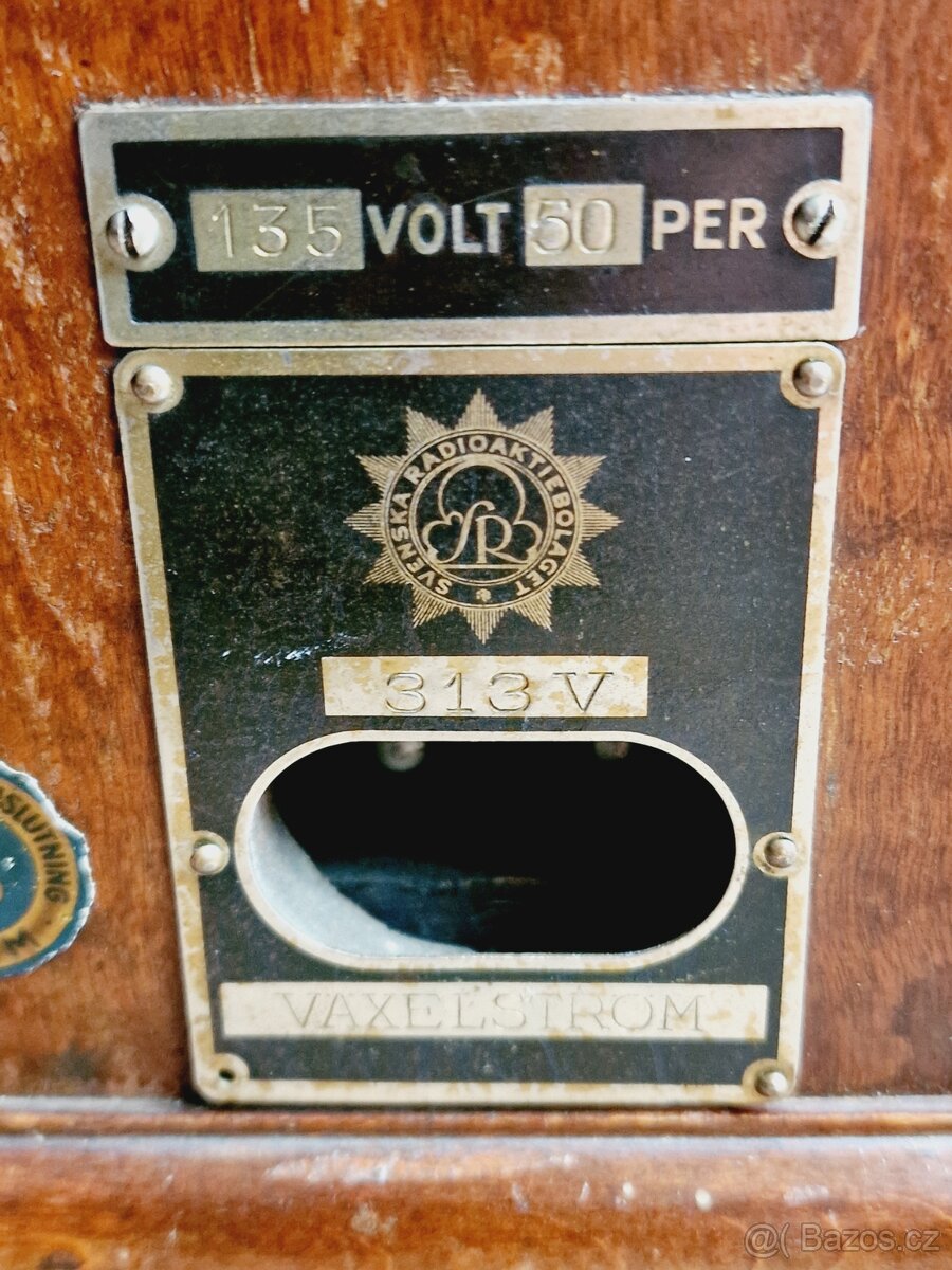 Starožitné rádio Radiola, 313V, SR, rok 1931 - 10