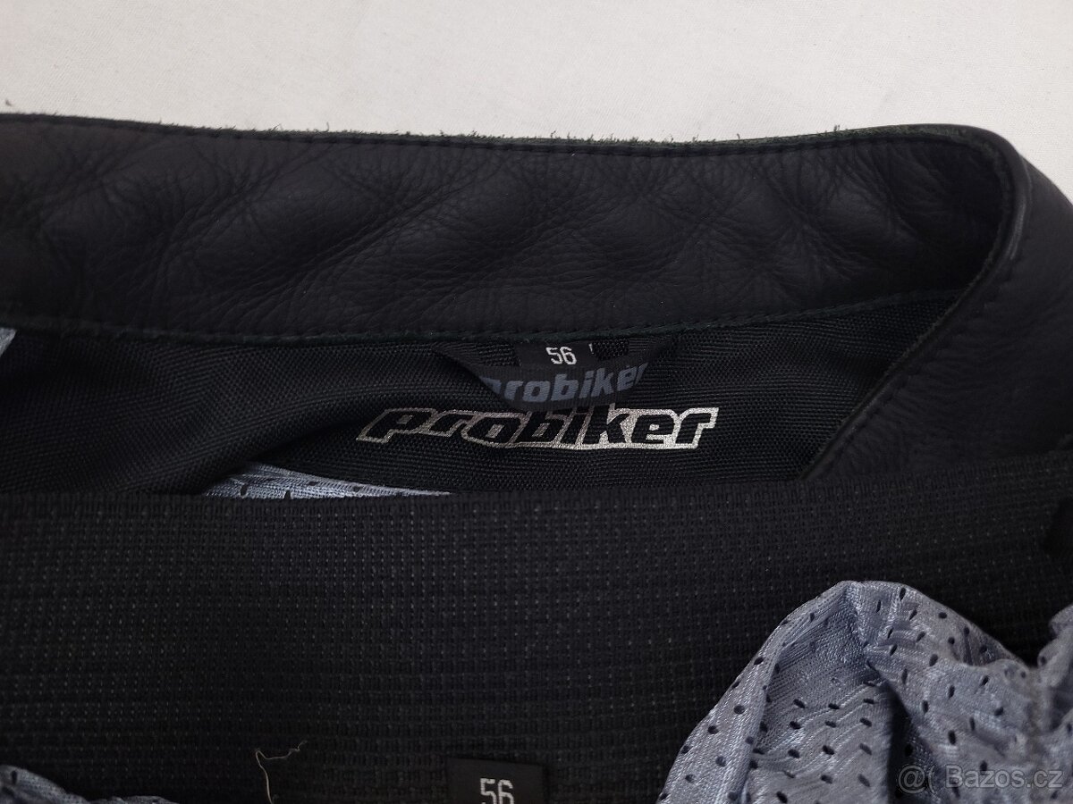 Probiker PRX Black kožená pánska moto kombinéza 56 2XL/XL - 10