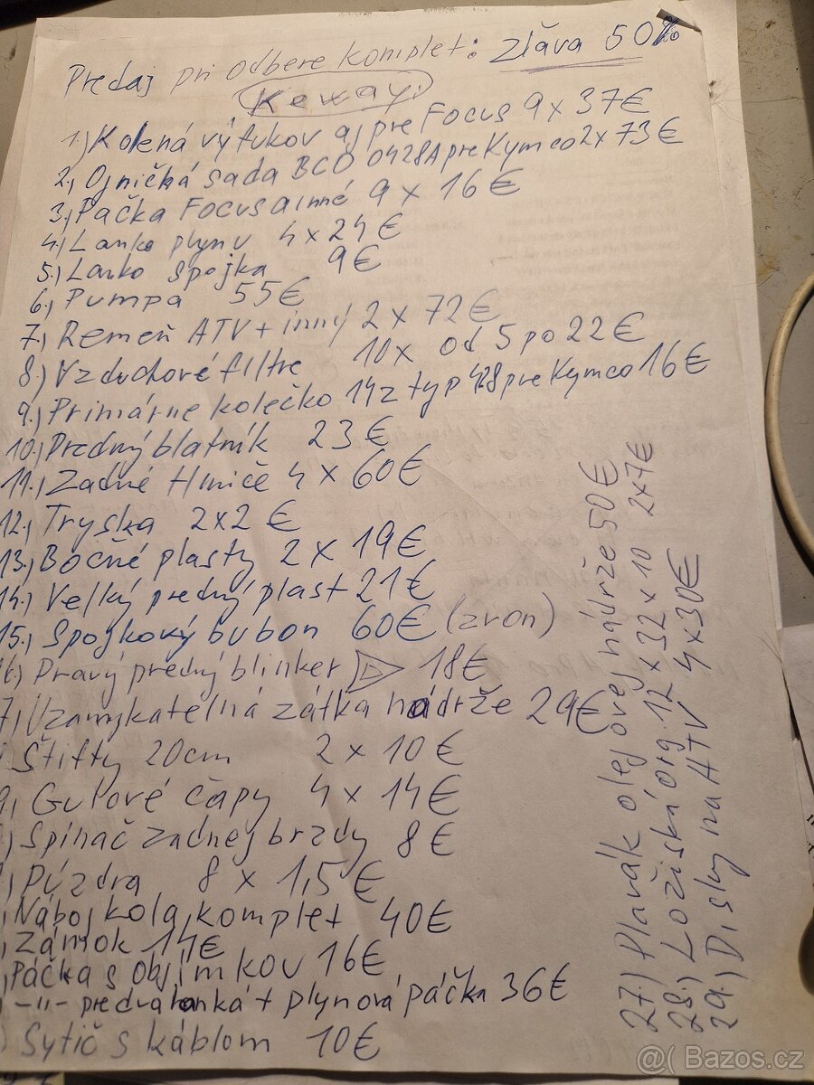 Predám n. d. na Keeway,Kymco - 10