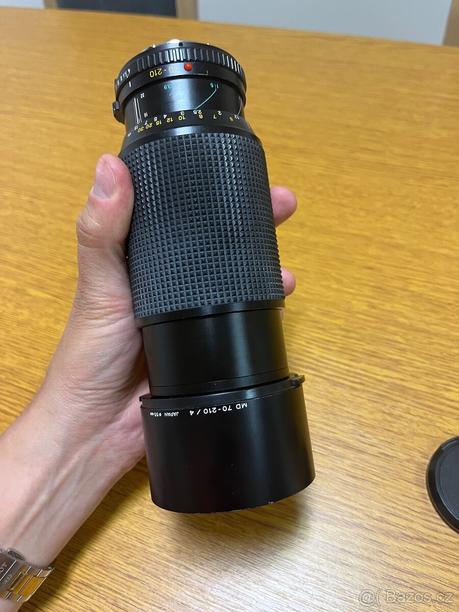 Objektiv Minolta MD Zoom 70-120 mm macro Japonsko 1:4 - 10