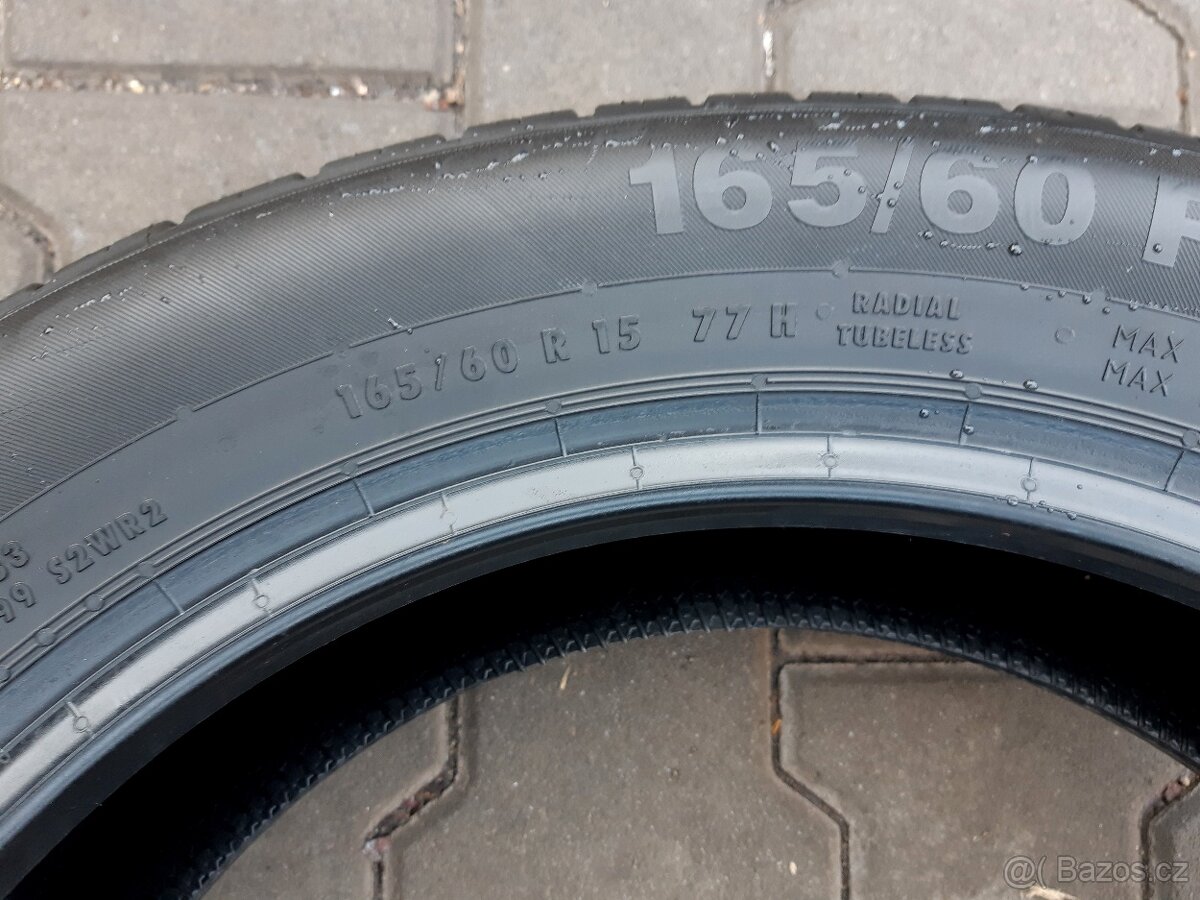 165/60/15 letní pneu continental - 10