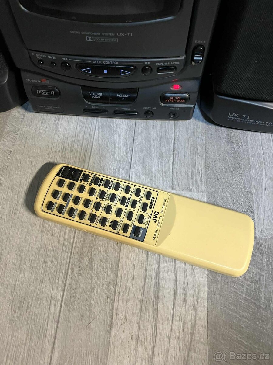 JVC UX-T1 mini hifi věž+repro+d.o. 1994 - 10