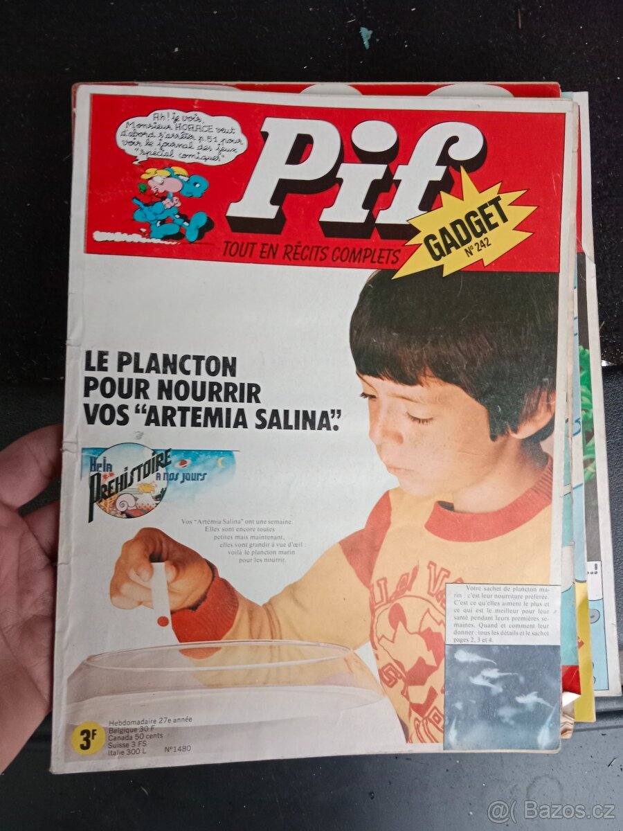 Francouzský komiks PIF - 10