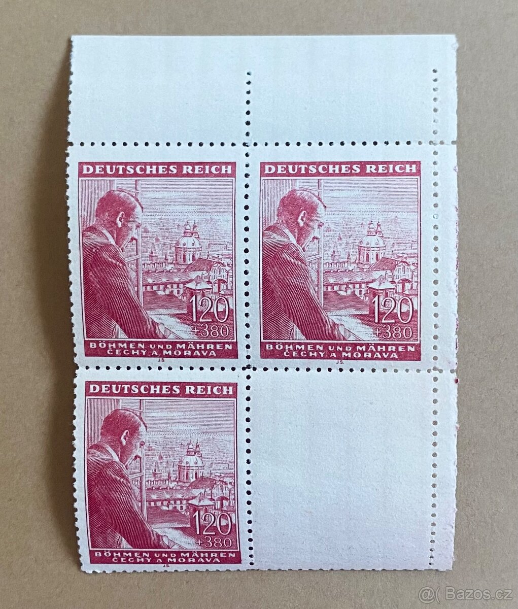 Poštovní známky z období protektorátu - 10