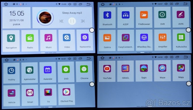 FIAT dotykove autoradia Android DVD USB SD WIFI Bluetooth - 10