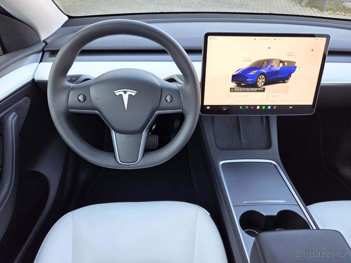 Tesla Model Y LFP / koupeno v ČR / modrá metalíza - 10