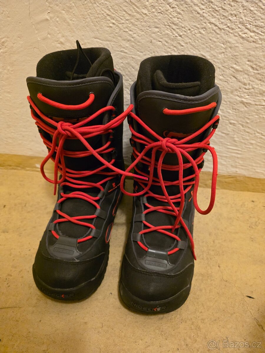 Snowboard set - prkno Killer loop+vázání Flow+boty Nidecker - 10